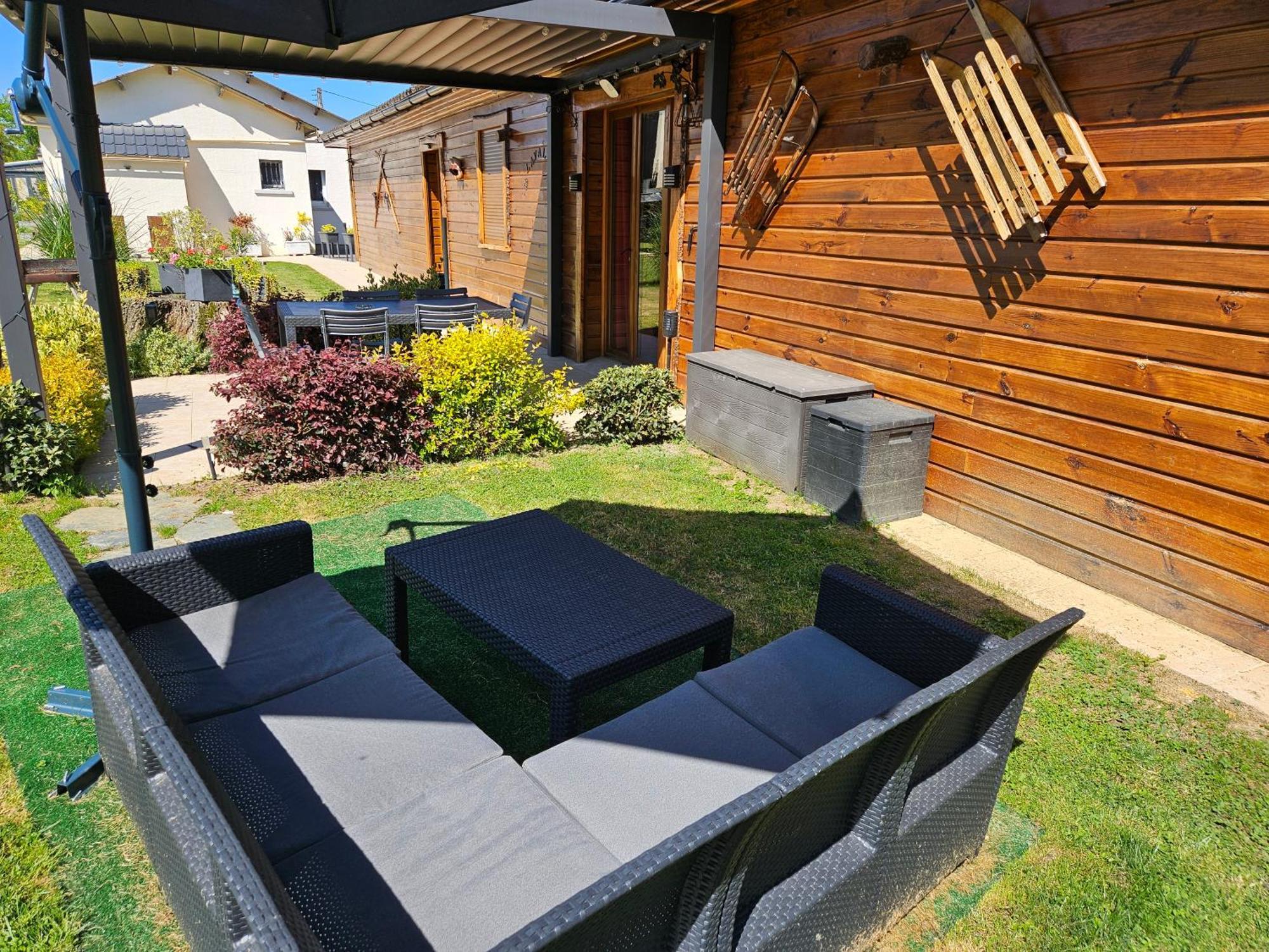 Chez Lavalou Gite 4* Chaleureux En Bois Lannemezan Exteriér fotografie